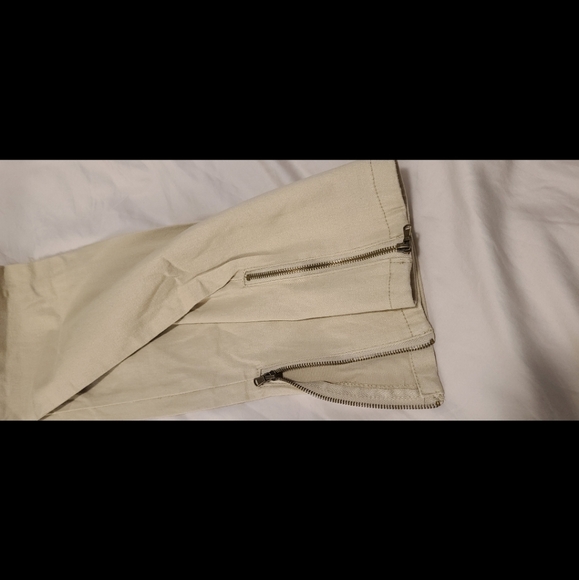 🤎NWT🤎 Bongo Beige Jeans Size 7US Women Ankle Zipper🧸 - Picture 3 of 6